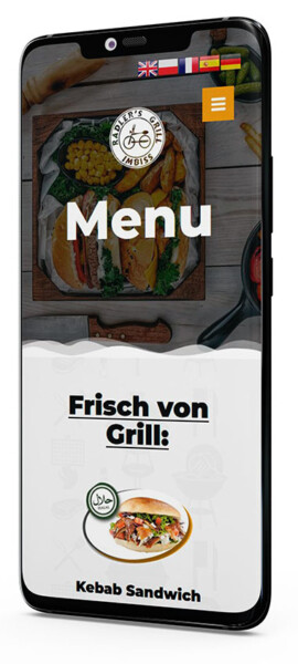 strona internetowa w wersji mobilnej