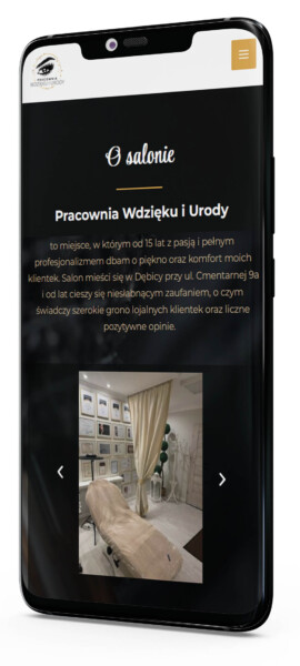 mobilne wersja strony internetowej